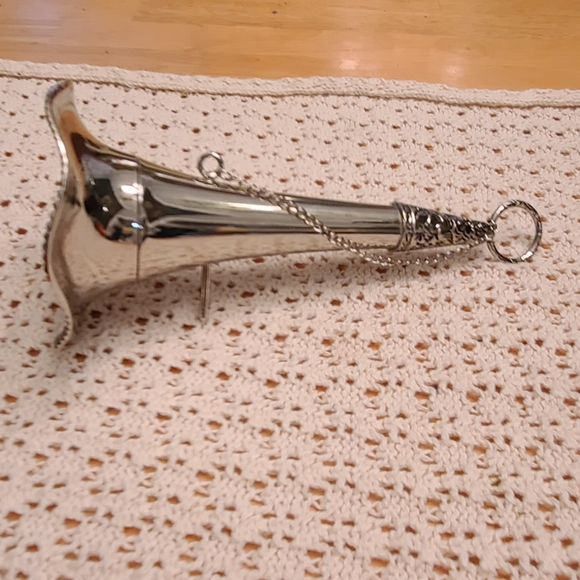 Tussie Mussie Bridal Floral holder Stainless - Picture 3 of 6